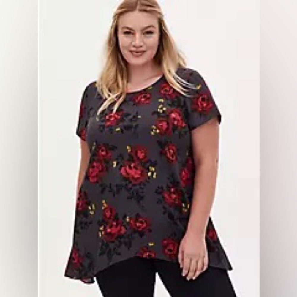 TORRID BLOUSE SIZE 1 - Picture 2 of 6